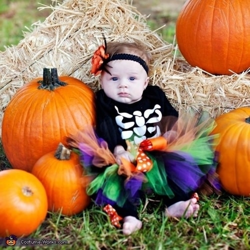 Baby Costumes Halloween 2020 Skeleton