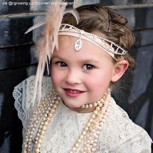 Easy Girls Halloween Costume 2020 Kids Flapper Girl