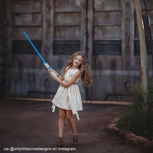 Easy Girls Halloween Costume 2020 Kids Star Wars Rey