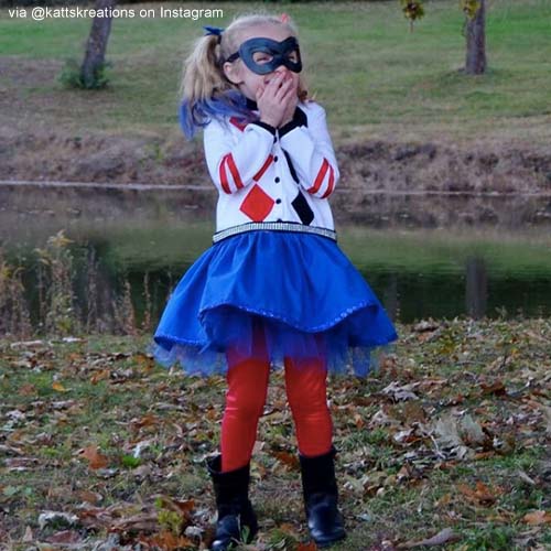 Easy Girls Halloween Costume 2020 Kids Harley Quinn Birds of Prey