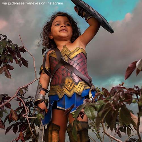 Easy Girls Halloween Costume 2020 Kids Wonder Woman