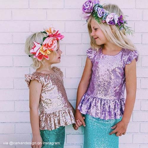 Easy Girls Halloween Costume 2020 Kids Mermaid